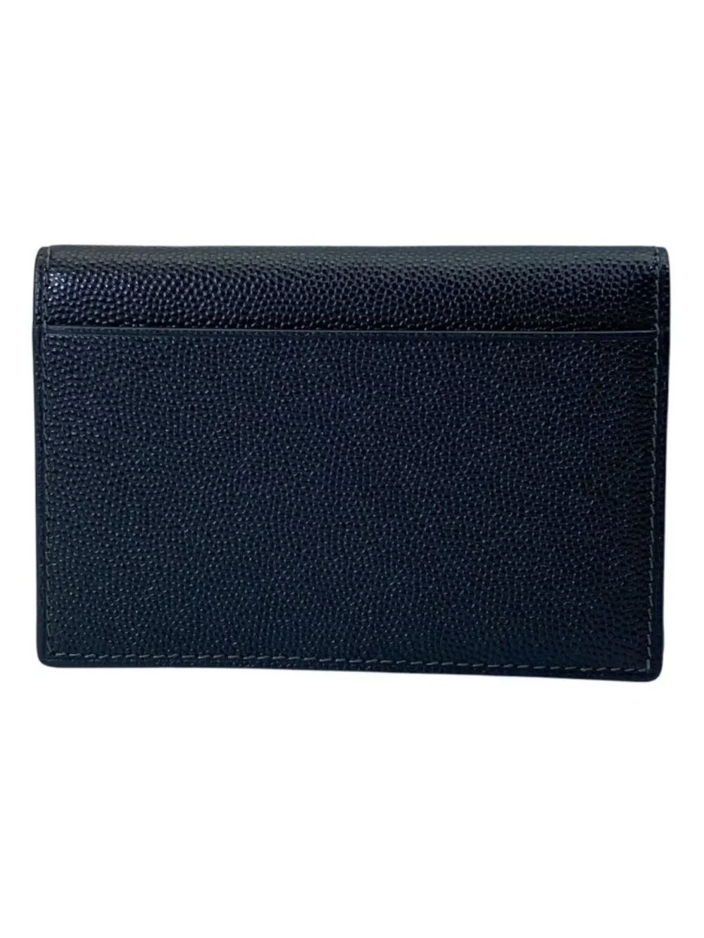 Cartier Santos Card Case Era Holder Business Leather Black High Quality Daily